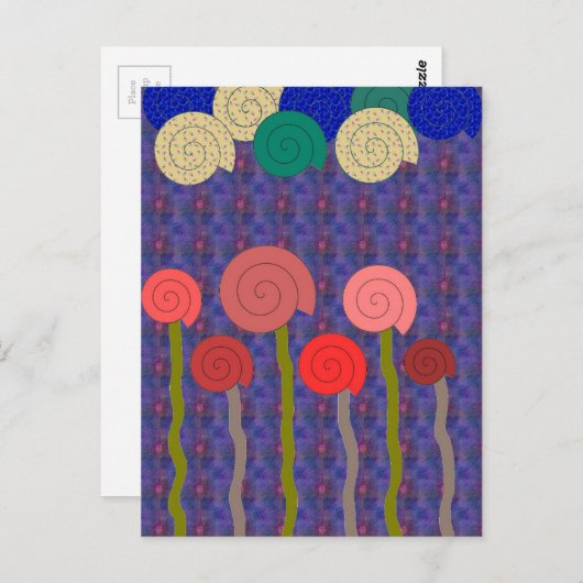 spiraal briefkaart (Voorkant / Achterkant)