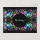 Spiraal Briefkaart van glas (Voorkant)