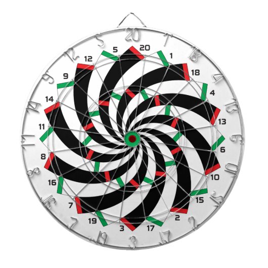 Spiraal Dartbord (Voorkant)