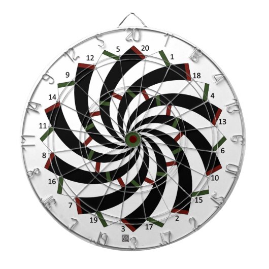 Spiraal Dartbord (Voorkant)