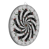 Spiraal Dartbord (Voorkant Links)