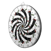 Spiraal Dartbord Gespiegelde Versie (Voorkant Rechts)