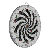 Spiraal Dartbord Gespiegelde Versie (Voorkant Links)