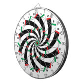Spiraal Dartbord Gespiegelde Versie (Voorkant Rechts)