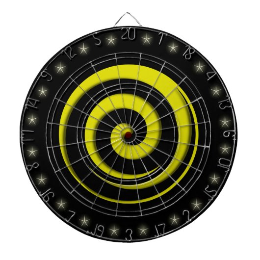 Spiraal draaiend wielstel dartbord (Voorkant)