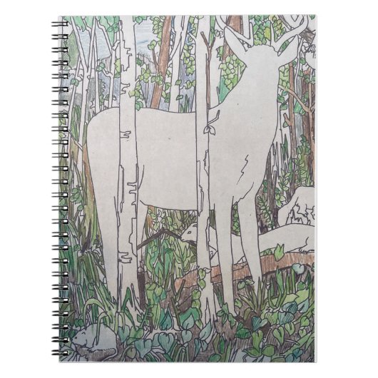 Spiraal Foto Notitieboek In het Wilde (Voorkant)