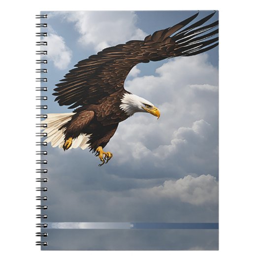 Spiraal Foto Notitieboek met adelaar (Voorkant)