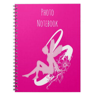 Spiraal Foto Notitieboek met Sprookjesbloem