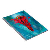 Spiraal Foto Notitieboek Rood-Feathered Fish (Rechterzijde)