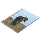 Spiraal Foto Notitieboek - Schilderachtig Paard (Linkerzijde)