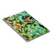 Spiraal Foto Notitieboek wit gewoon abstract (Rechterzijde)