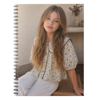 Spiraal Foto Notitieboek Zachte Boho Esthetische M