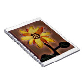 Spiraal Foto Notitieboek Zonnebloem (Rechterzijde)