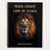 Spiraal Foto Planner Jezus Christus Leeuw van Juda (Voorkant)