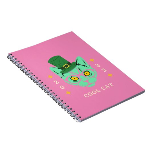 Spiraal Fotoboek Cool Cat Notitieboek (Rechterzijde)