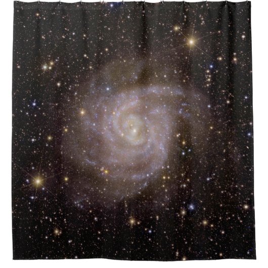 Spiraal Galaxy IC 342 Douchegordijn (Voorkant)