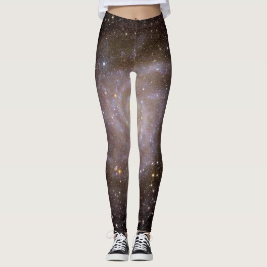 Spiraal Galaxy IC 342 Leggings (Voorkant)