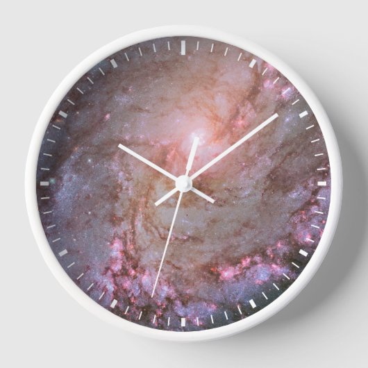 Spiraal Galaxy M83, in brand gestoken met stervorm (Voorkant)