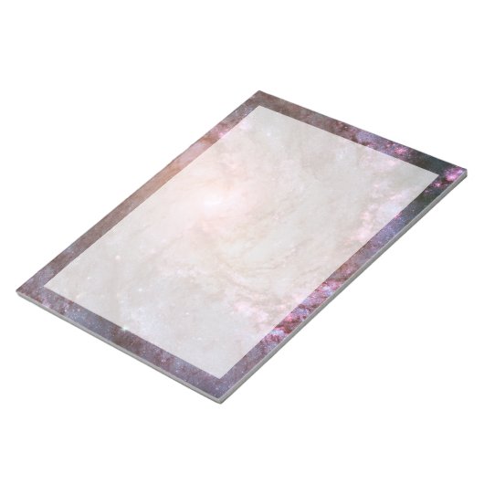 Spiraal Galaxy M83, in brand gestoken met stervorm Notitieblok (Schuin)