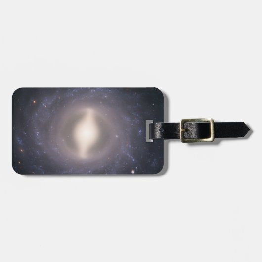 Spiraal Galaxy NGC 1015. Bagagelabel (Voorkant horizontaal)