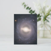 Spiraal Galaxy NGC 1015. Briefkaart (Staand voorkant)