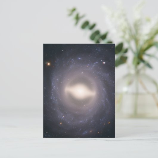 Spiraal Galaxy NGC 1015. Briefkaart (Staand voorkant)