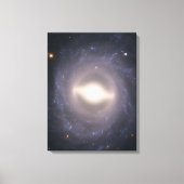 Spiraal Galaxy NGC 1015. Canvas Afdruk (Voorkant)