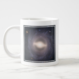 Spiraal Galaxy NGC 1015. Grote Koffiekop
