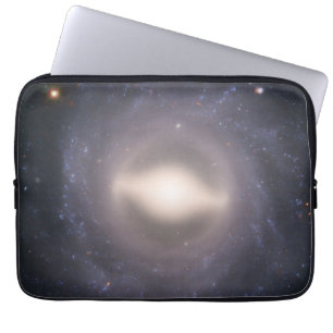 Spiraal Galaxy NGC 1015. Laptop Sleeve