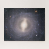 Spiraal Galaxy NGC 1015. Legpuzzel (Horizontaal)