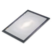 Spiraal Galaxy NGC 1015. Notitieblok (Schuin)