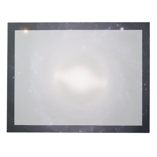 Spiraal Galaxy NGC 1015. Notitieblok (Voorkant)