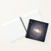 Spiraal Galaxy NGC 1015. Notitieboek (Binnen)