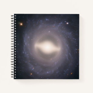 Spiraal Galaxy NGC 1015. Notitieboek