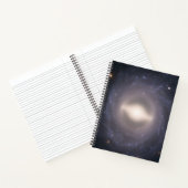 Spiraal Galaxy NGC 1015. Notitieboek (Binnen)