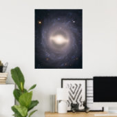 Spiraal Galaxy NGC 1015. Poster (Thuiskantoor)