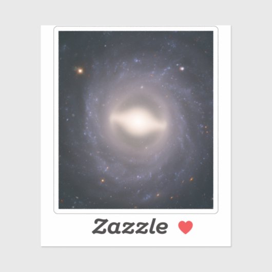 Spiraal Galaxy NGC 1015. Sticker (Vel)