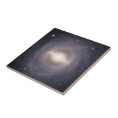 Spiraal Galaxy NGC 1015. Tegeltje (Zijkant)