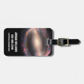 Spiraal Galaxy NGC 1300. Bagagelabel (Voorkant horizontaal)