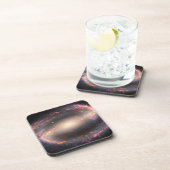 Spiraal Galaxy NGC 1300. Bier Onderzetter (Rechterzijde)