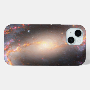 Spiraal Galaxy NGC 1300. iPhone 15 Case