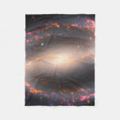 Spiraal Galaxy NGC 1300. Fleece Deken (Voorkant)