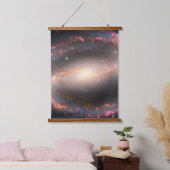 Spiraal Galaxy NGC 1300. Hangend Wandkleed (Slaapkamer)