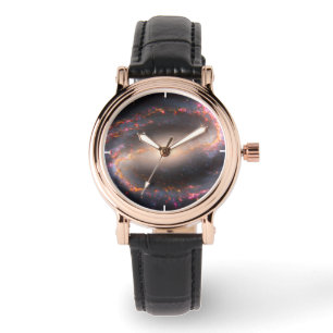 Spiraal Galaxy NGC 1300. Horloge