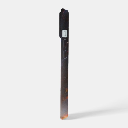 Spiraal Galaxy NGC 1300. iPhone 15 Case (Linkerkant)