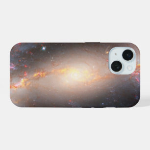 Spiraal Galaxy NGC 1300. iPhone 15 Case