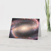 Spiraal Galaxy NGC 1300. Kaart (Voorkant)