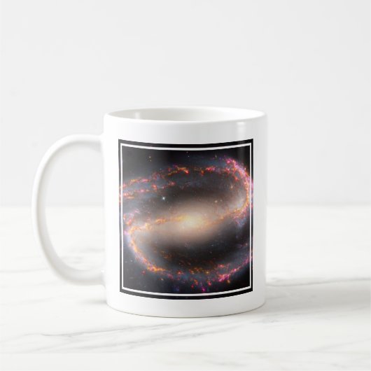 Spiraal Galaxy NGC 1300. Koffiemok (Links)