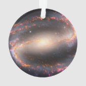 Spiraal Galaxy NGC 1300. Ornament (achterkant)