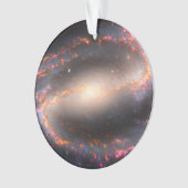 Spiraal Galaxy NGC 1300. Ornament (voorkant)